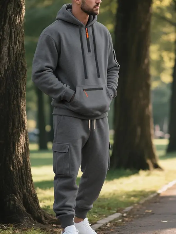 Men’s Multi-Pocket Winter Suit