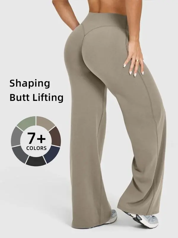 Women's Casual Wide Leg Sport Pants, Perfect Choice for Autumn & Winter