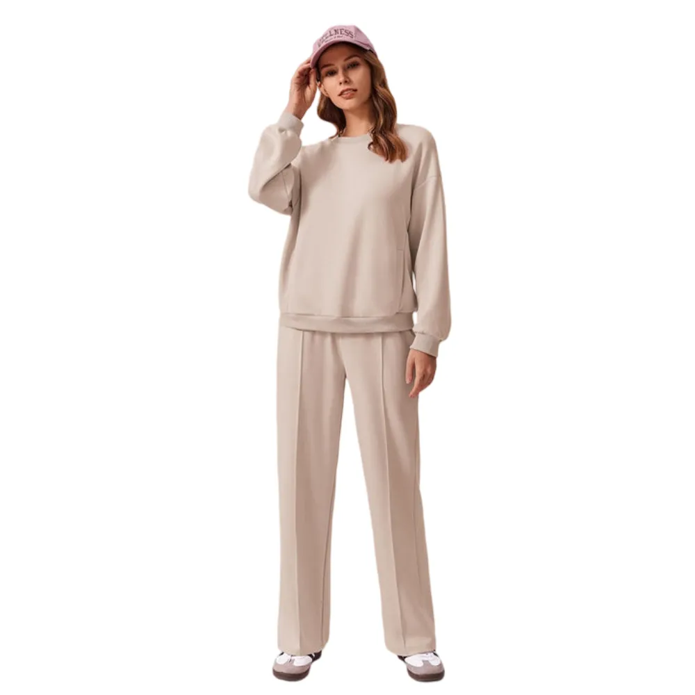 Two-Piece Long Sleeve Sweatshirt