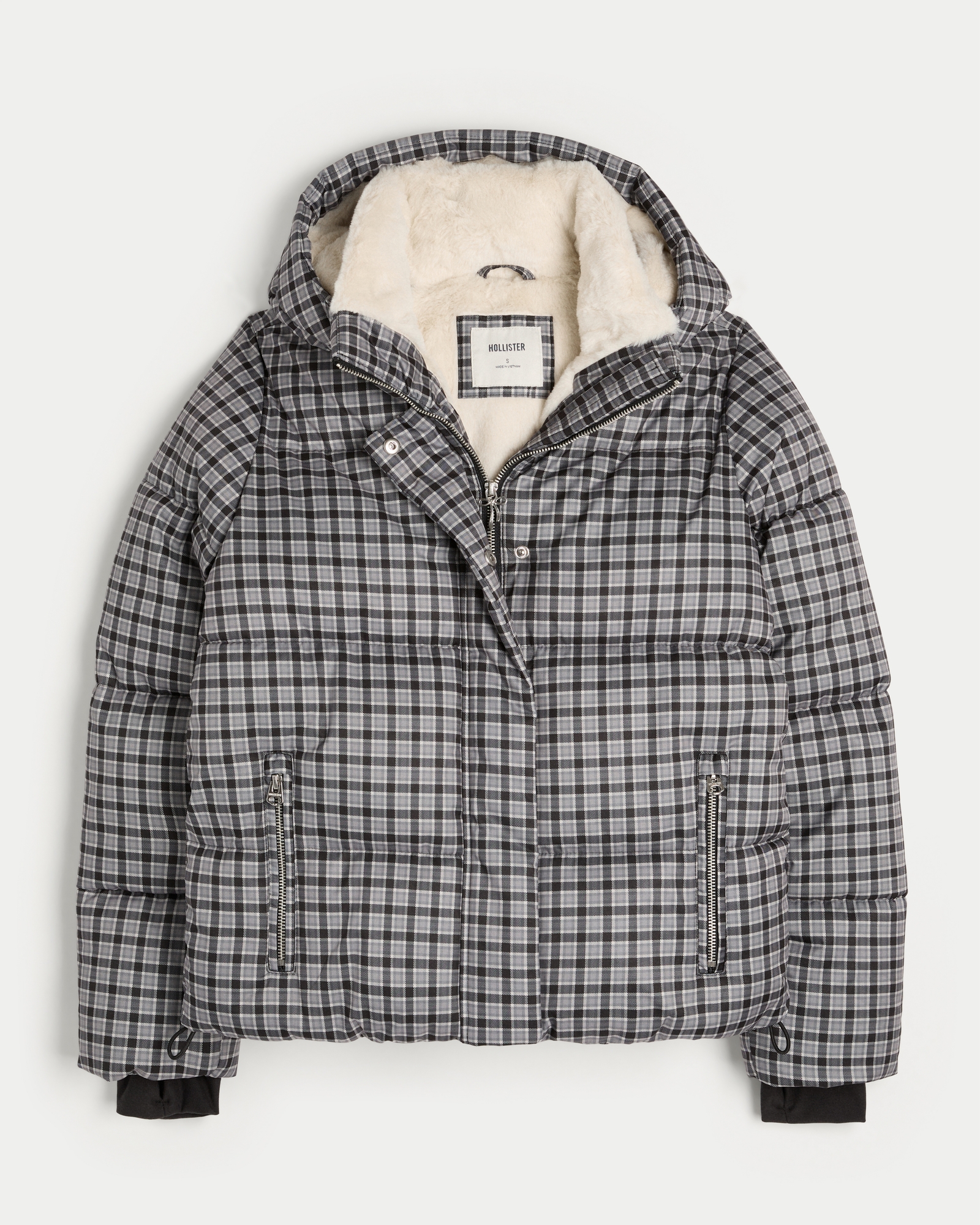 Faux Fur-Lined All-Weather Puffer Jacket