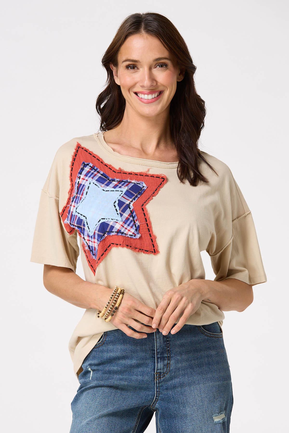 American Star Embellished Top