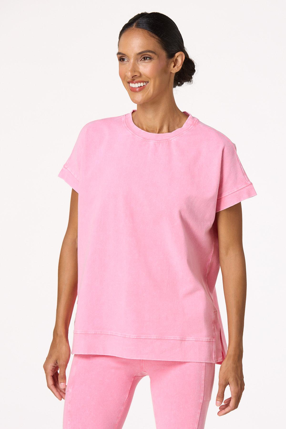 Washed Pink Top