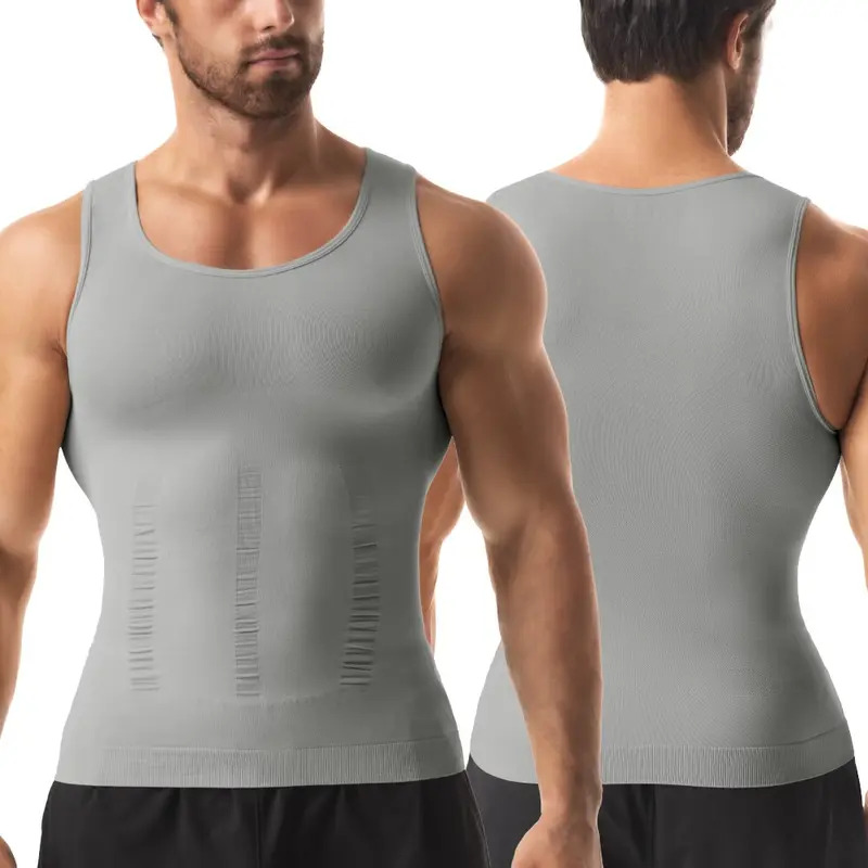 Men's slimming compression vest