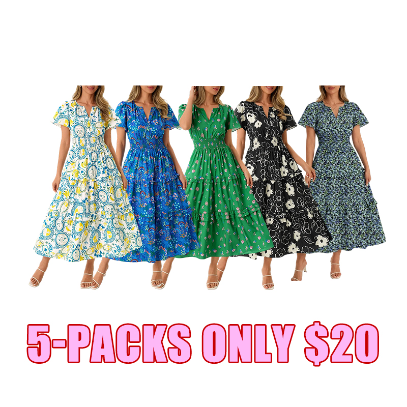 Elegant Lightweight Summer Dress