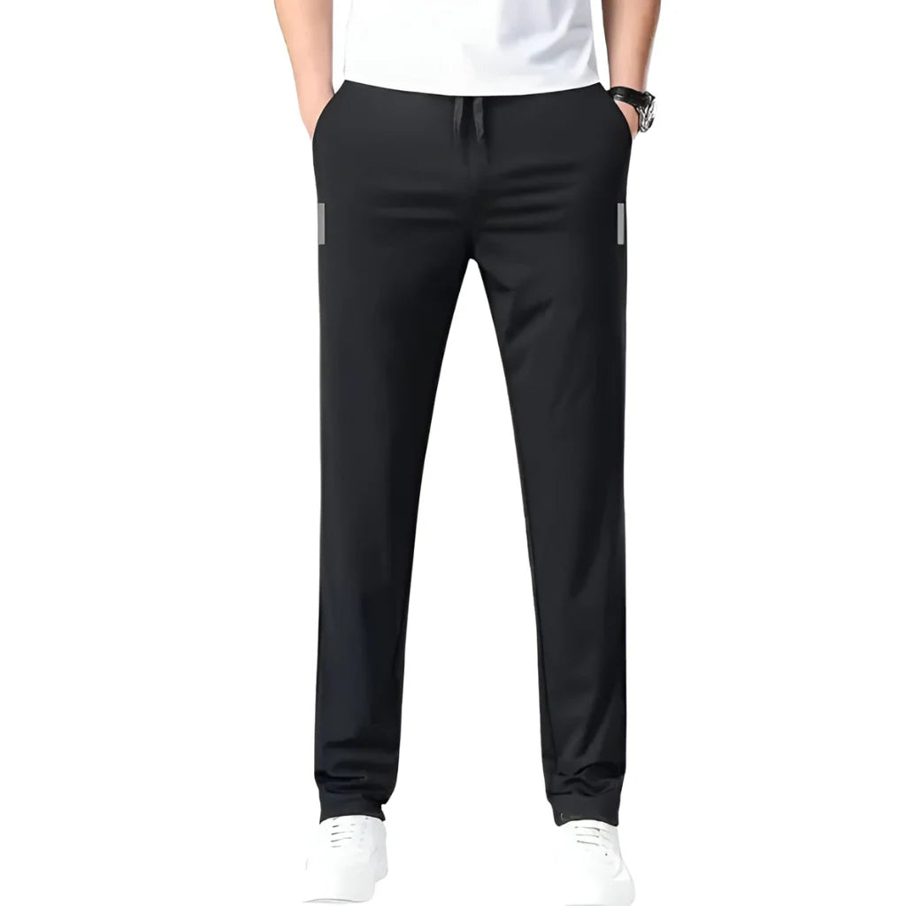 Buy1 Get 1 Free PREMIUM MEN'S LYCRA PANTS(Black & Gray)