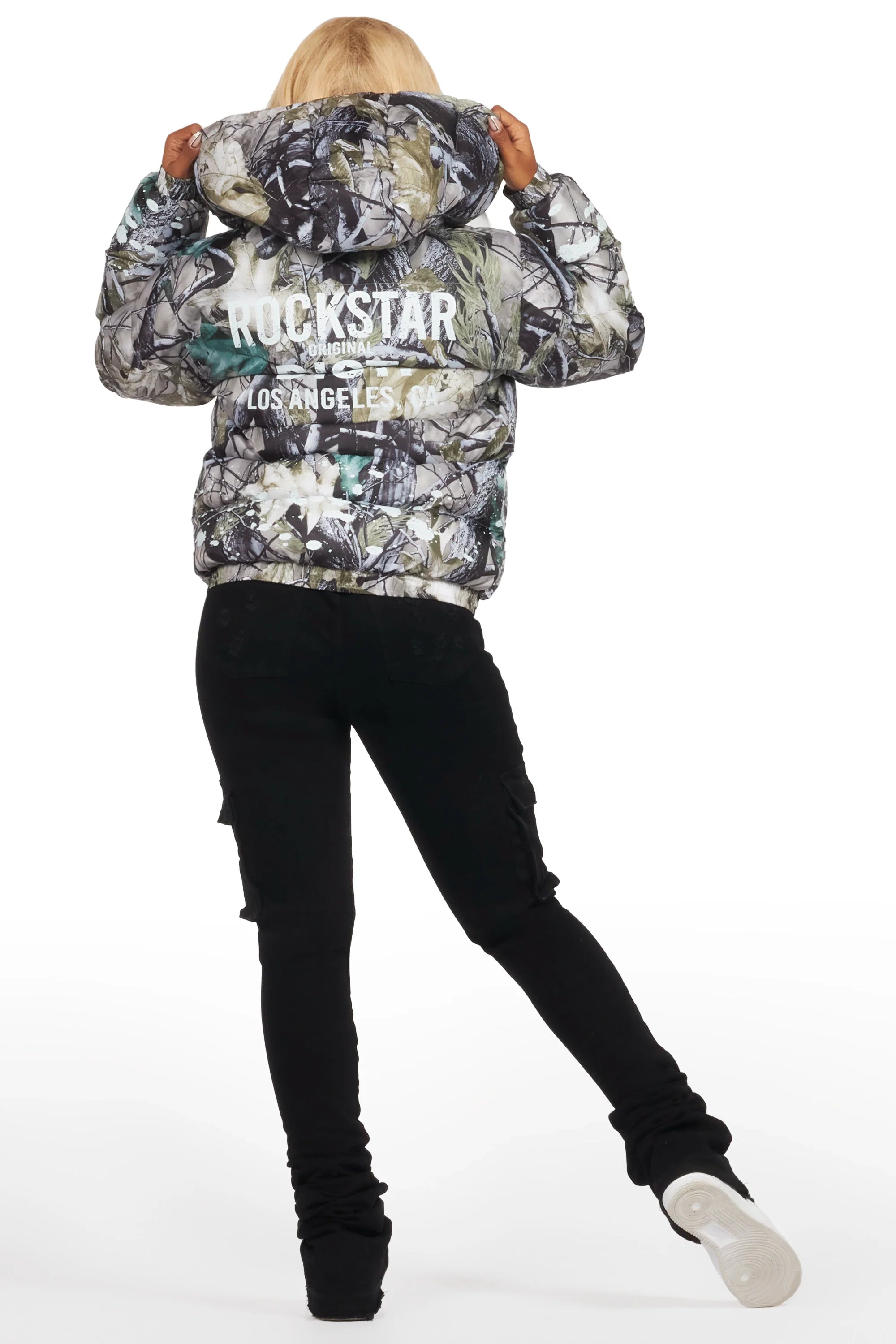 Art Dist. 2.0 Tree Camo Puffer Jacket