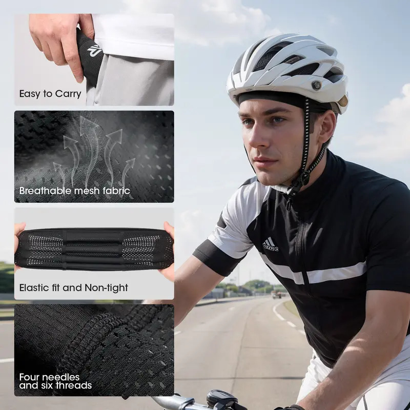 Men's Breathable Helmet Liner Cap