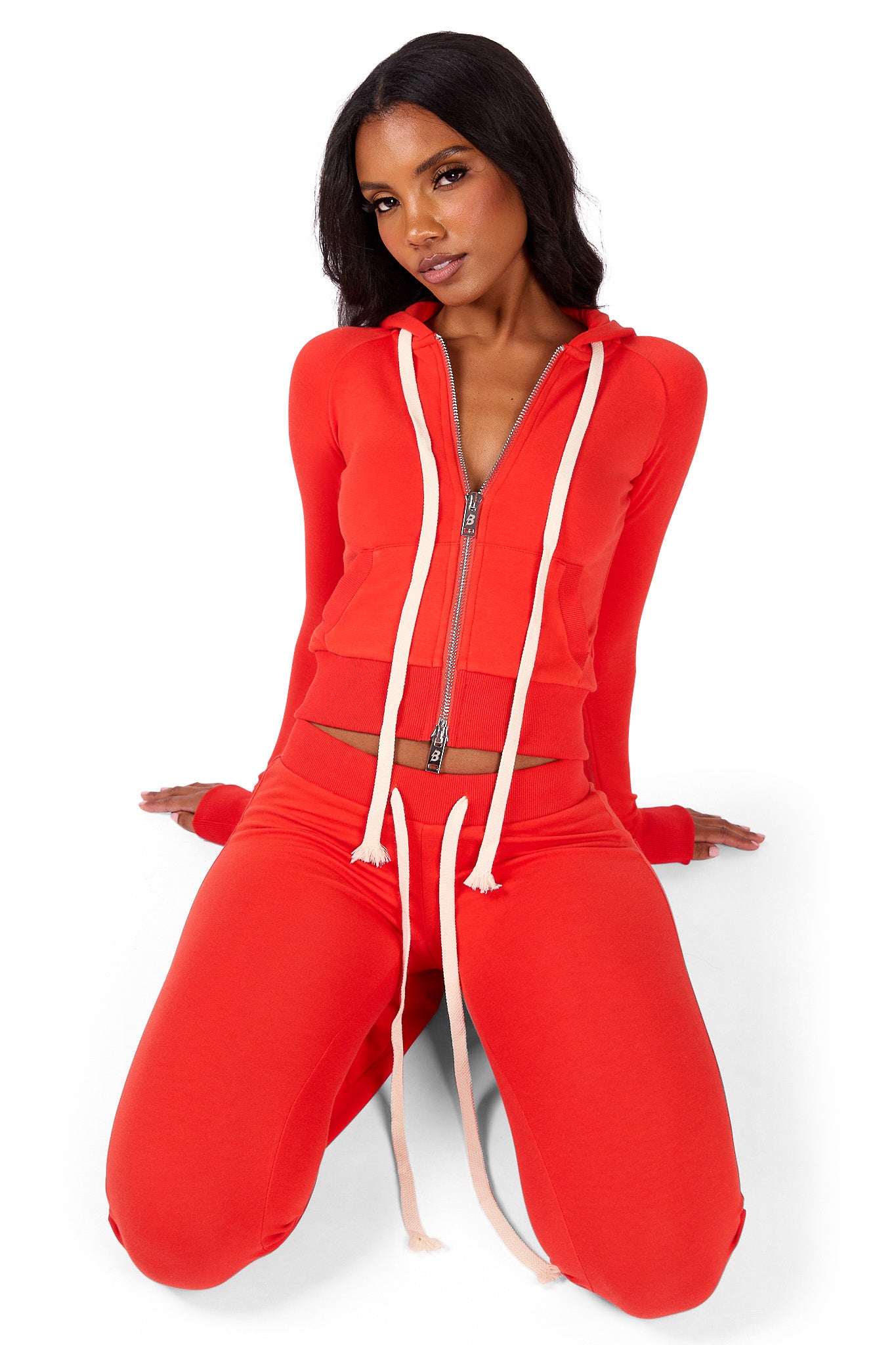 BODY KNITWEAR PANTS (SCARLET RED)