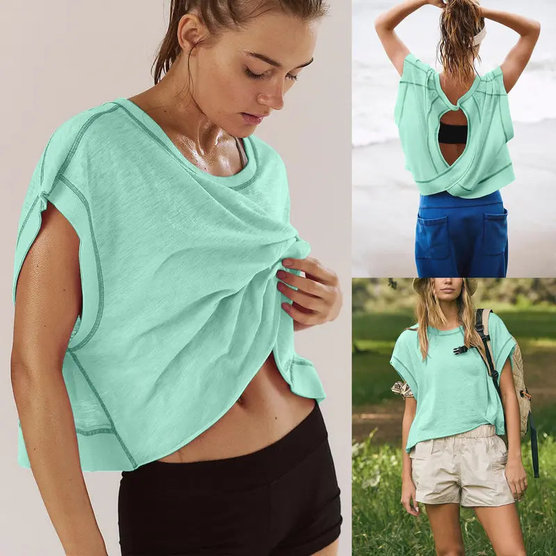 Women's Short Sleeve Workout Shirts