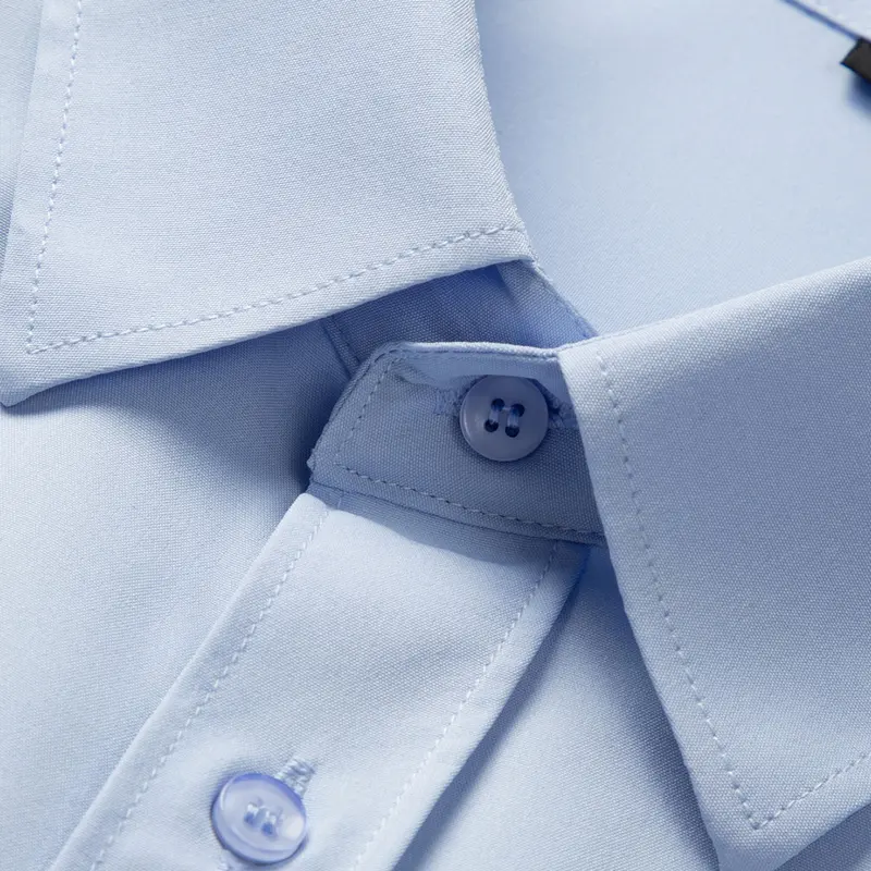 Men's Slim-Fit Short-Sleeve Shirt — Lightweight Summer Shirt