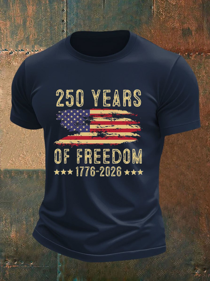 Men'S 250 Years Of Freedom T-Shirt