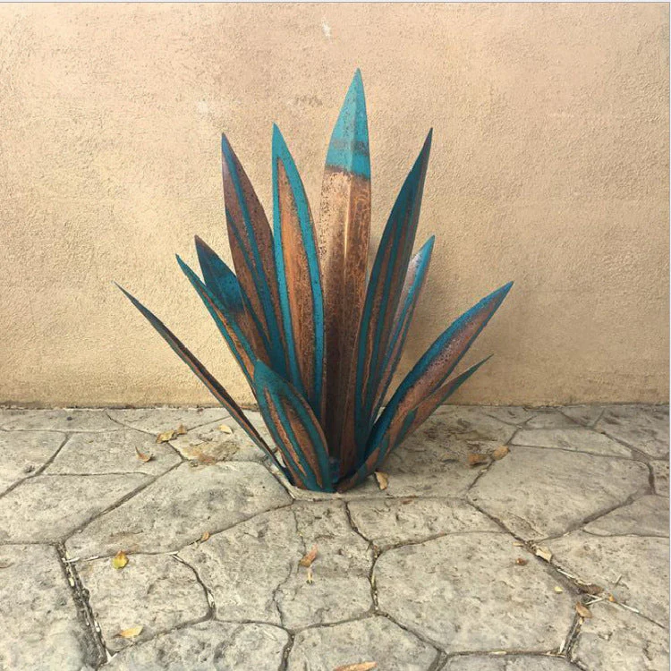 Anti rust Metal Tequila Agave Plant