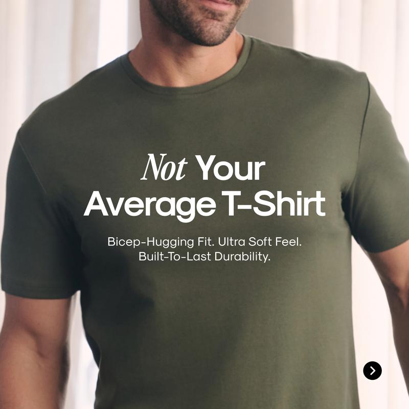 👔 5 Color Men’s Classic Crew Neck Short Sleeve T-Shirt — Everyday Comfort