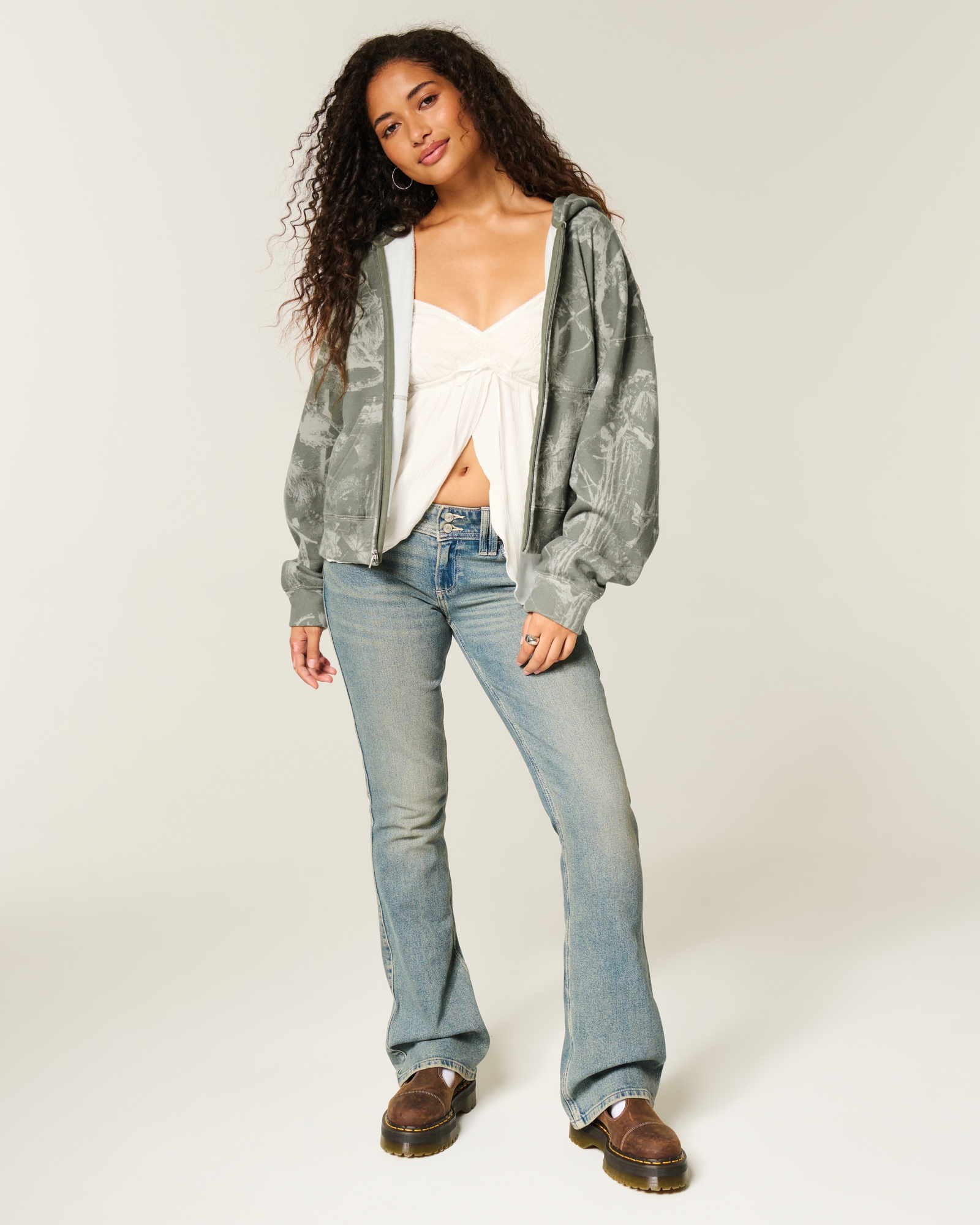 Oversized Zip-Up Hoodie