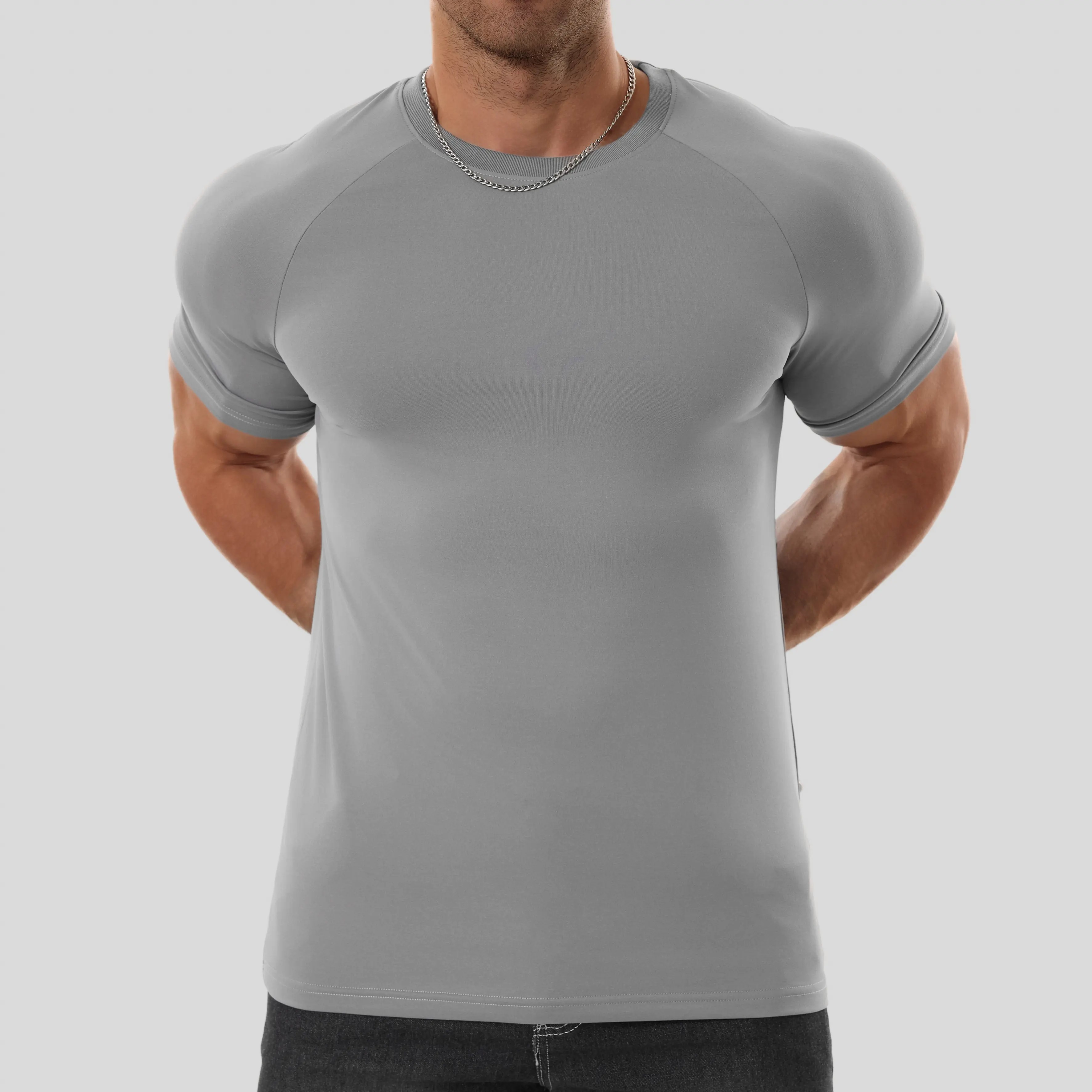 Men's Raglan Performance T-Shirt | Stretch Athletic Fit, Wrinkle-Resistant Everyday Tee