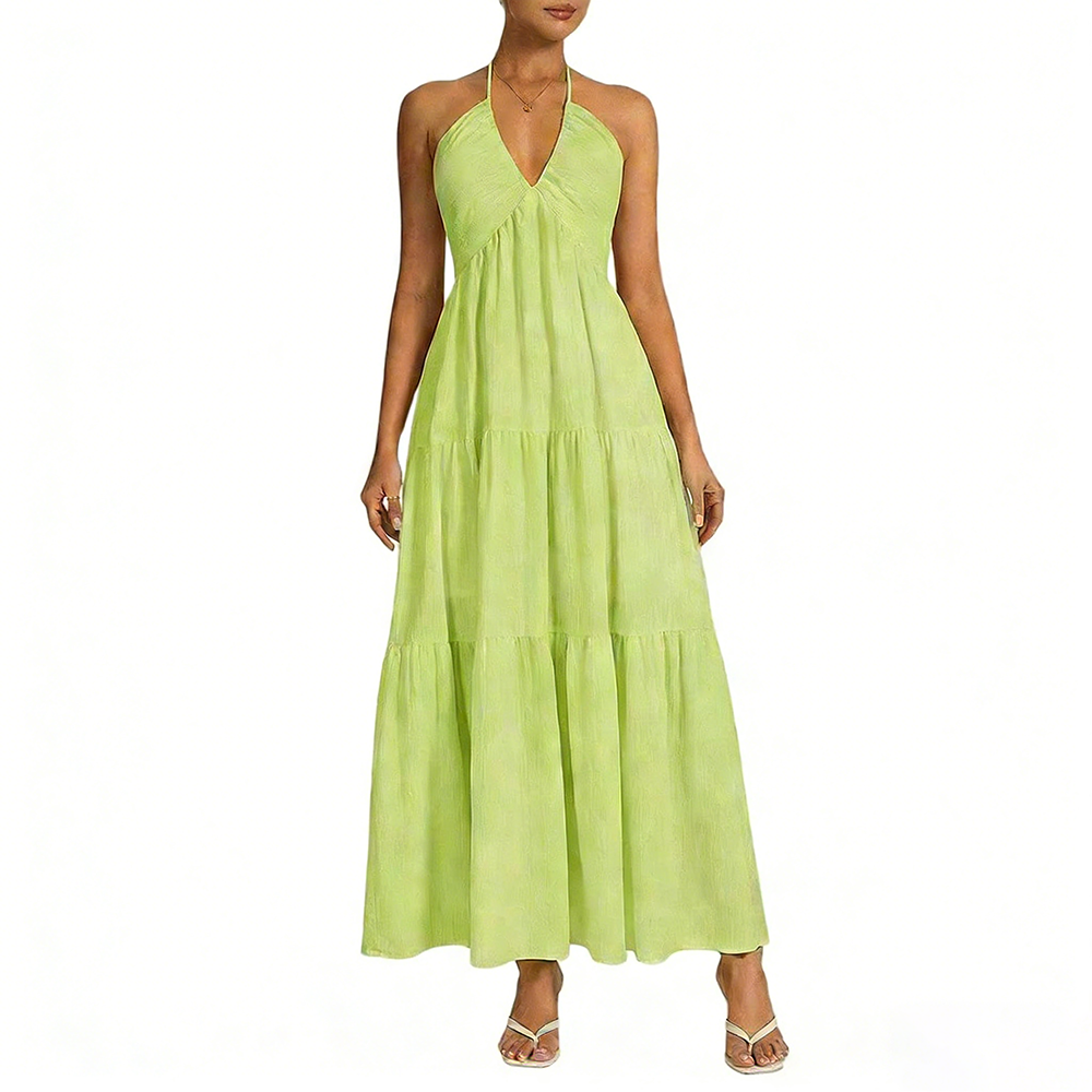 Women's Casual Basic Loose Fit Sleeveless Dress