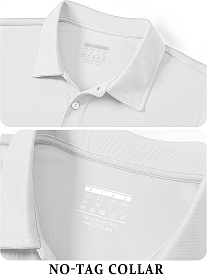 👕👕Men's Performance Polo Shirt with Ribbed Sleeves