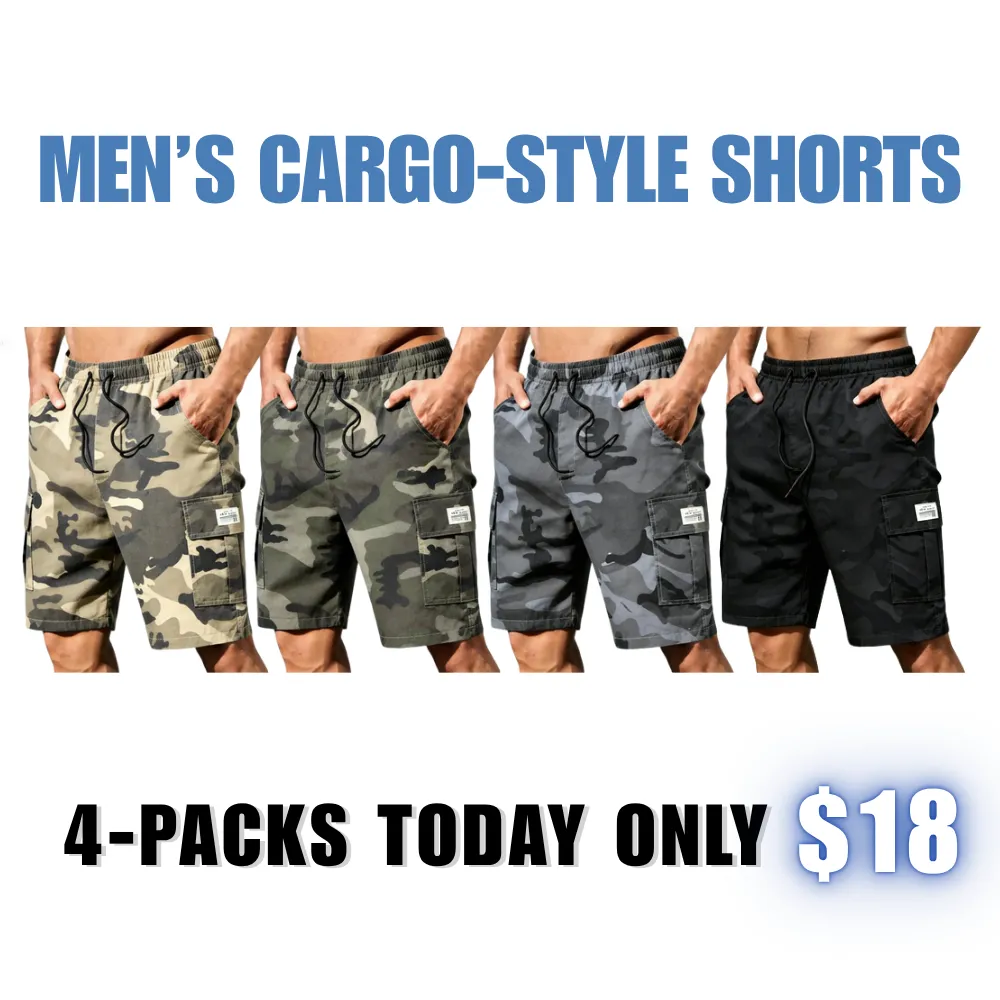 Men’s Cargo-Style Shorts