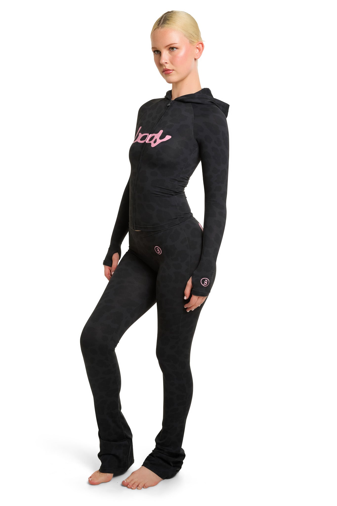 BASICS ULTRA LOW-RISE LEGGINGS 2.0 (GIRAFFE/PINK)