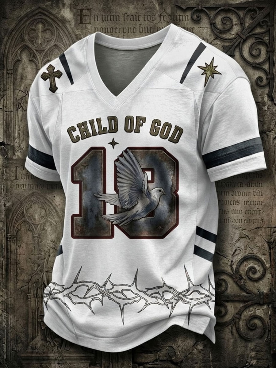 Men's Faith V-neck T-shirt