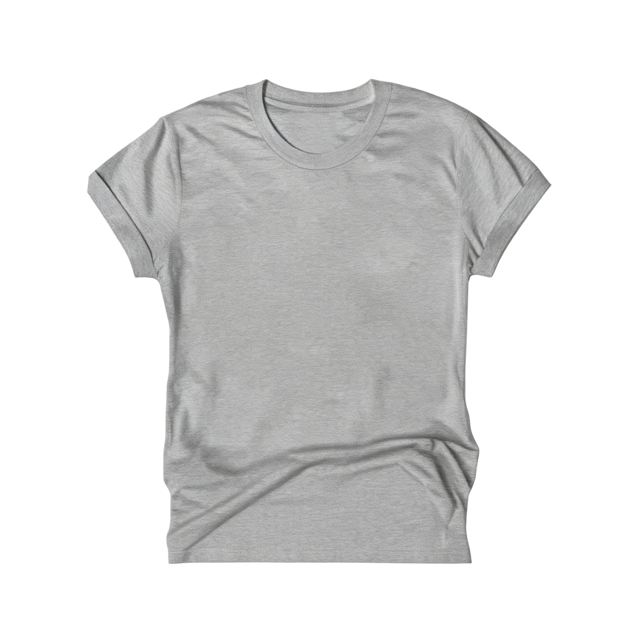 Women's Solid Crew Neck Short Sleeve Tees