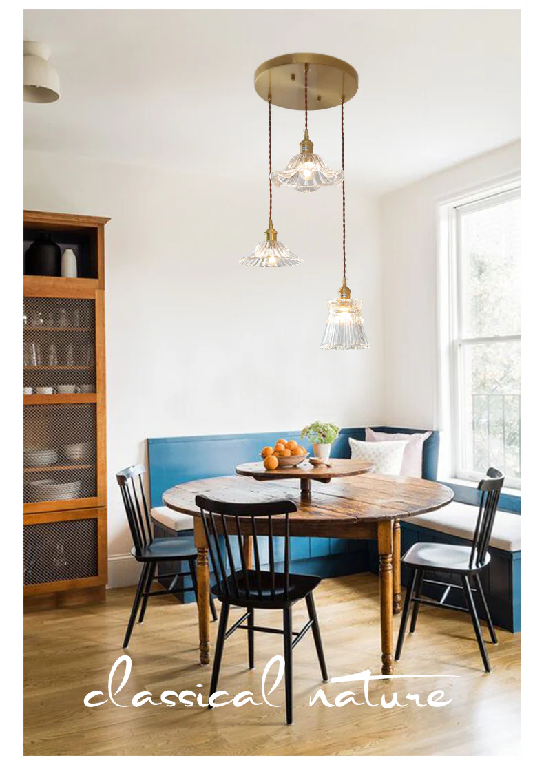 French Floral Pendant Lamps
