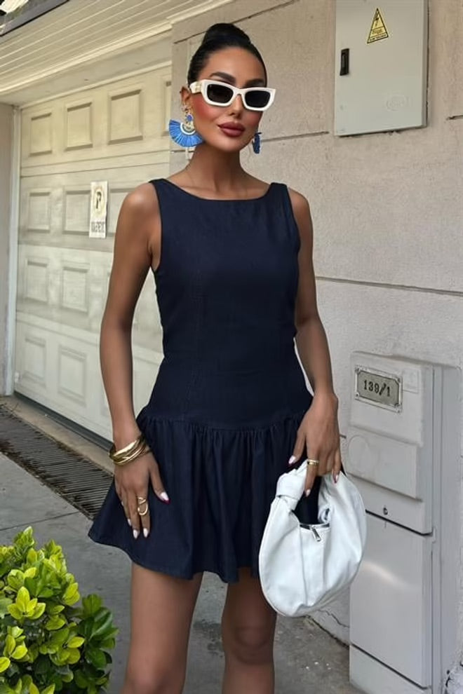Jean Mini Dress