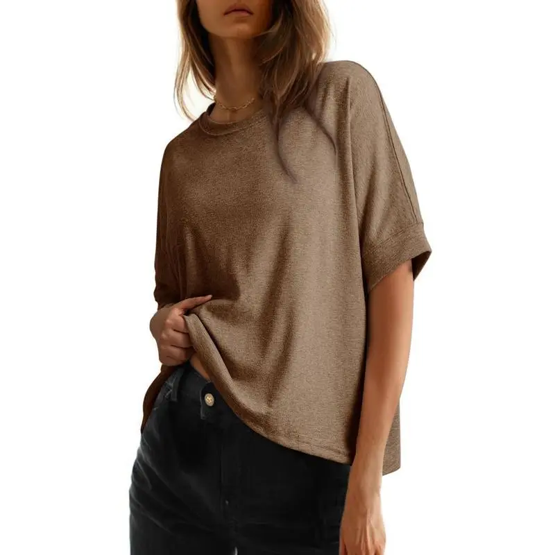 Women's Tops Oversized Basic Tee