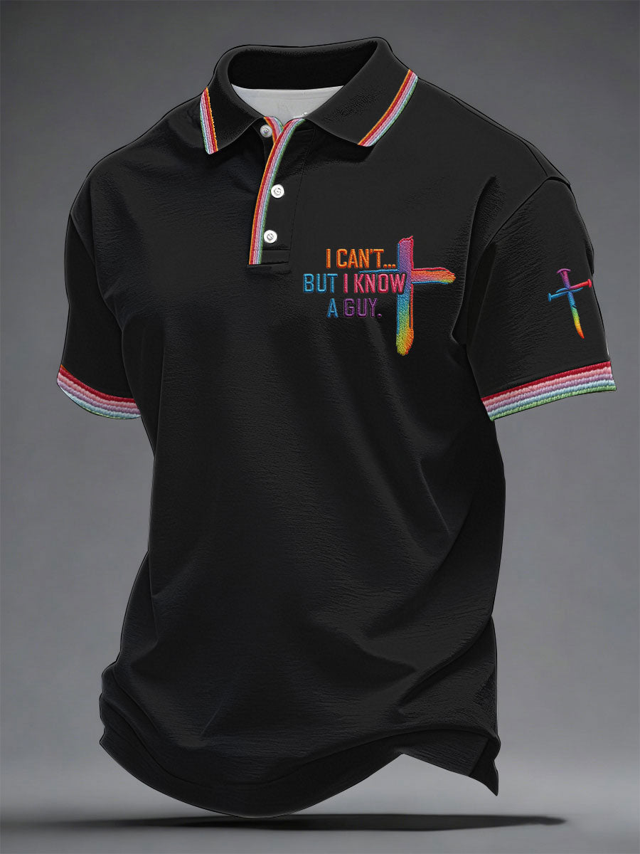 Men'S Faith Printed POLO Shirt