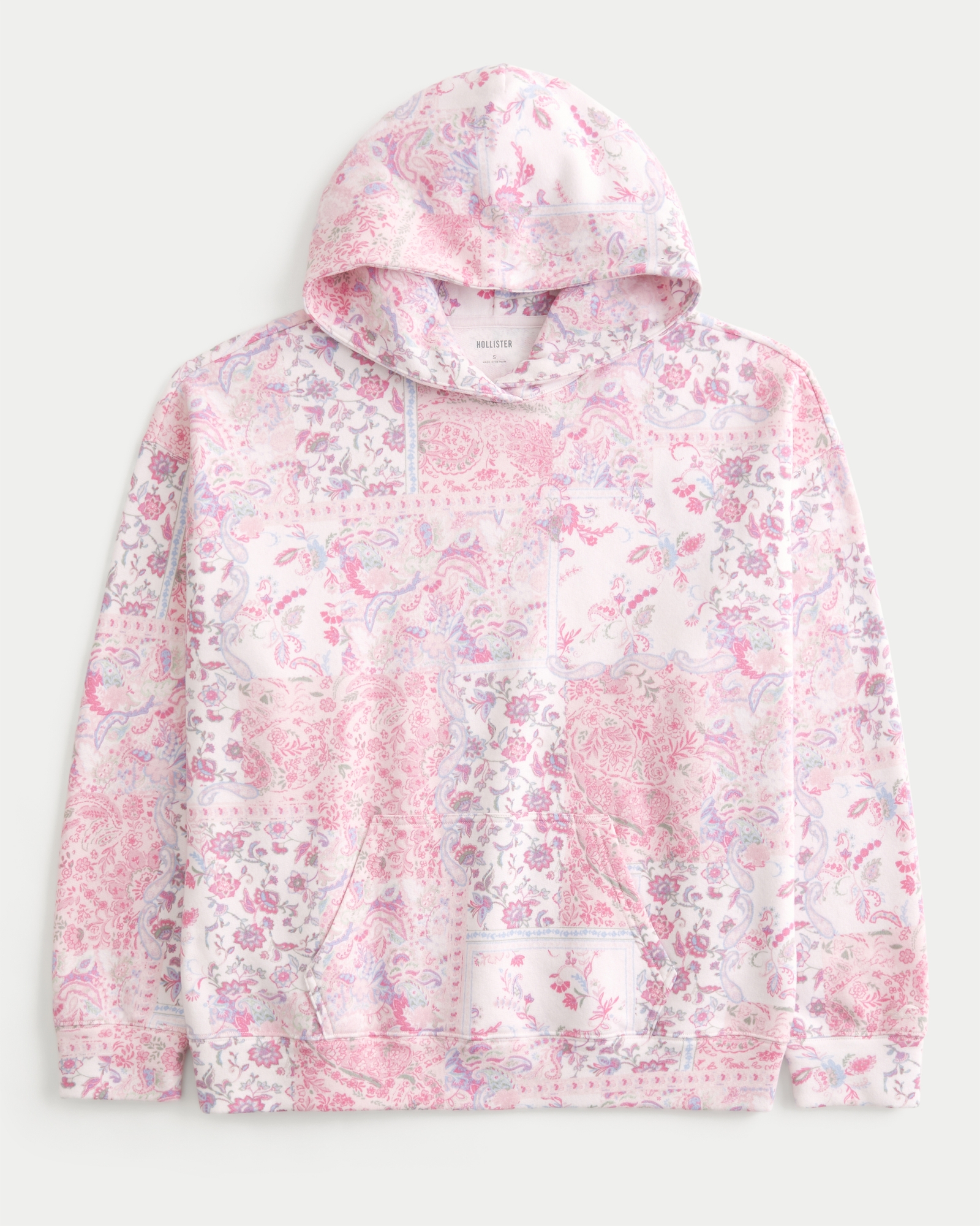 Hollister Feel Good Oversized Butterfly Graphic Hoodie