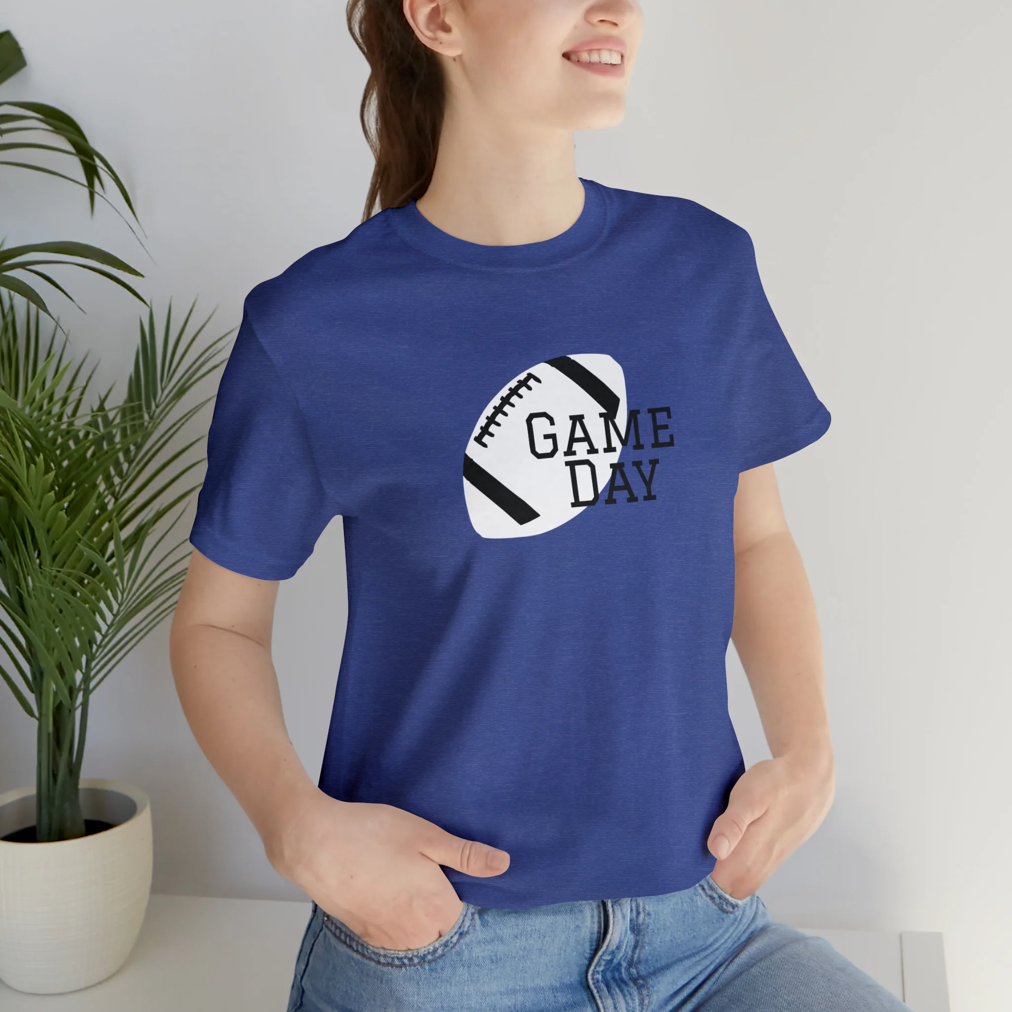 Game Day Football Unisex Jersey Short Sleeve Tee