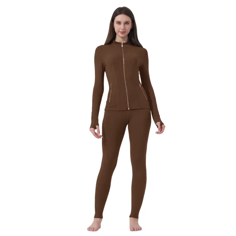 Women's Sporty Tracksuit Set (Gardenia Fragrance)