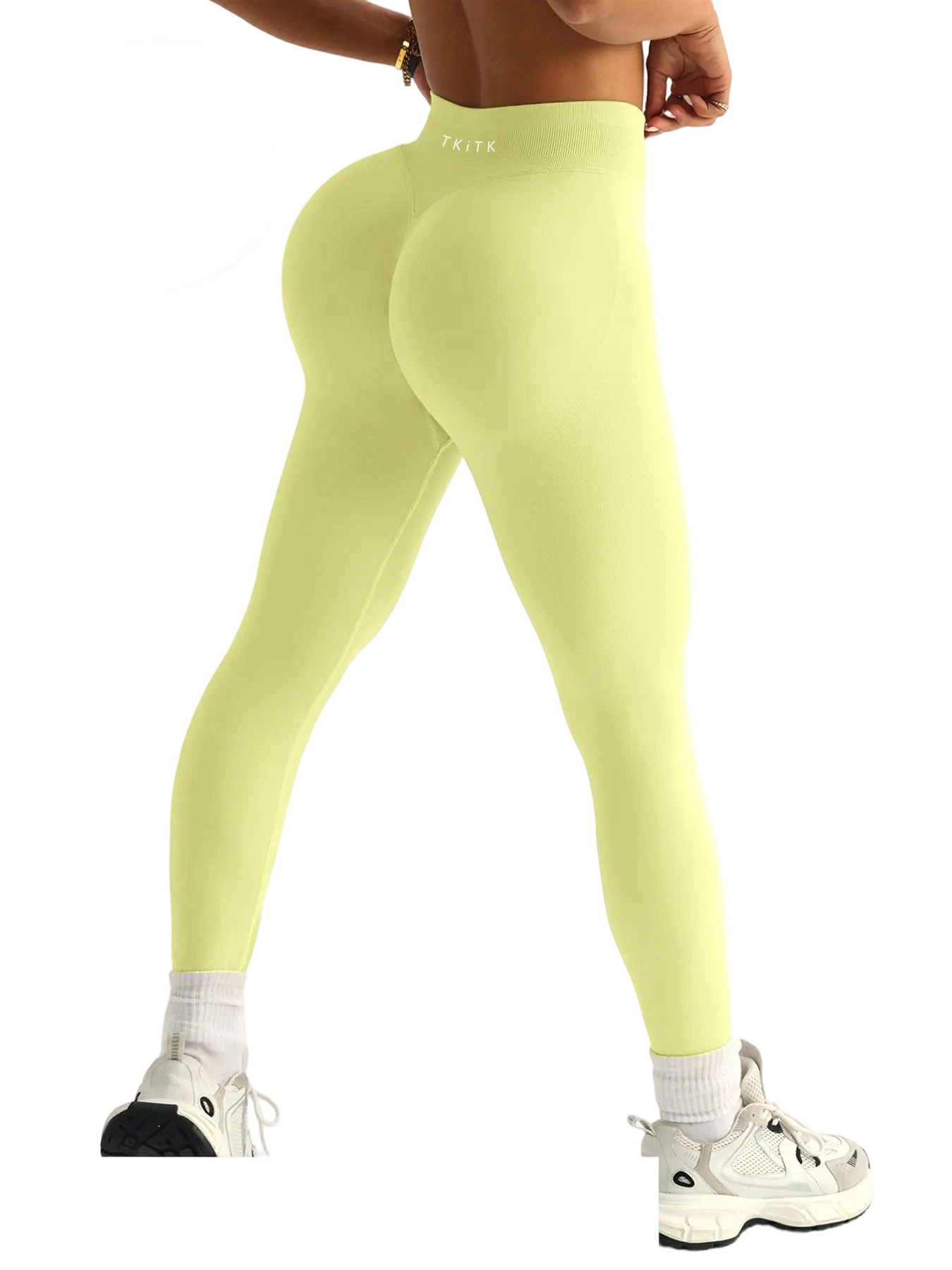 Leggins Deportivos Mujer – Ropa Deportiva Mujer con Cintura Media, Leggings Flexibles, Suaves y Transpirables para Gimnasio, Pilates o Uso Diari