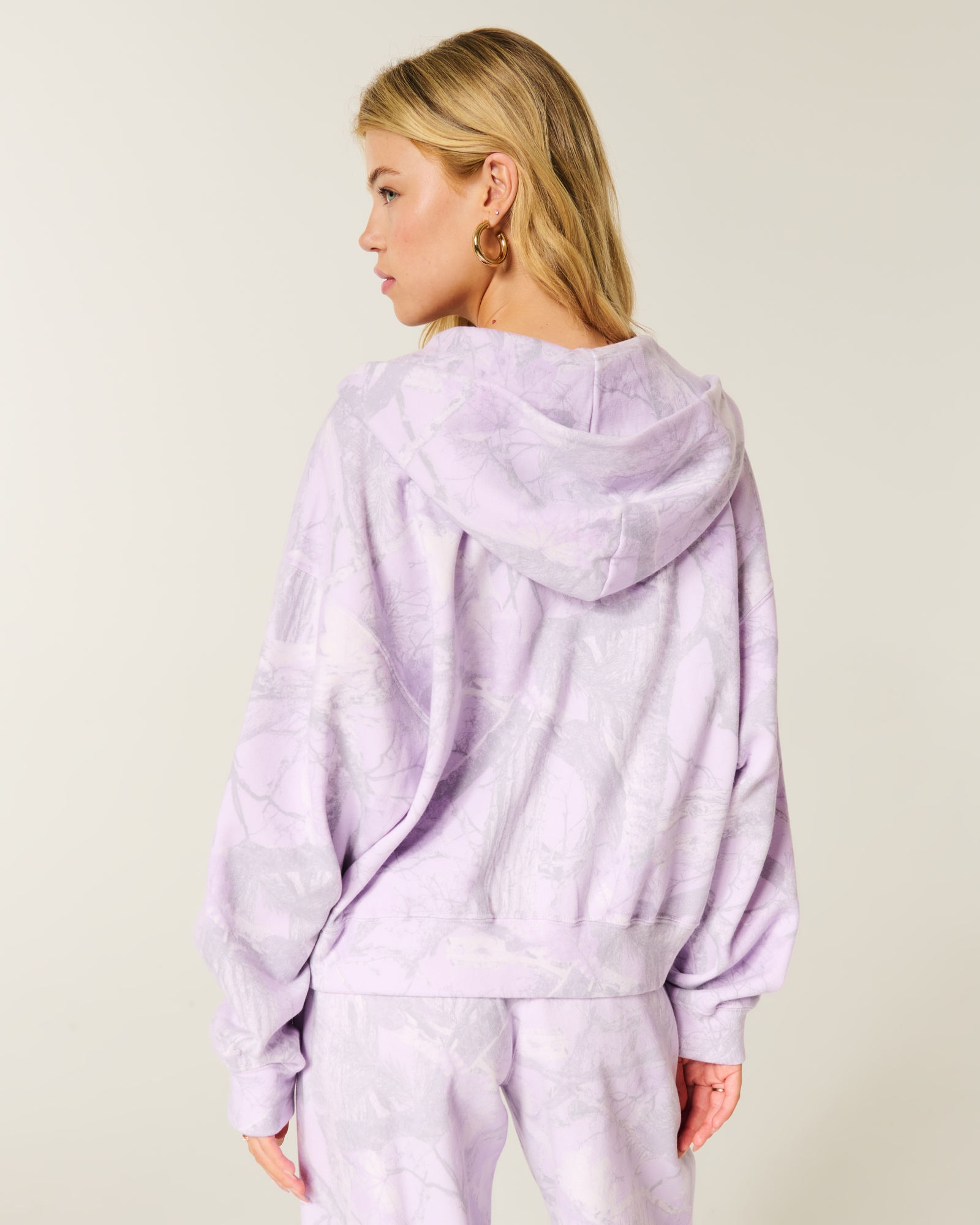Oversized Zip-Up Hoodie