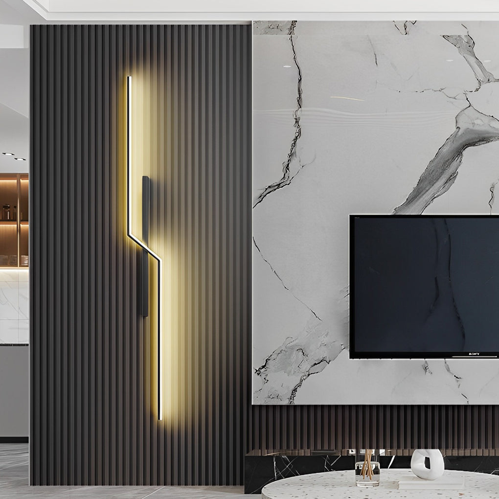 Lines Creative LED Modern Minimalist Wall Lamp Decorative Wall Sconces Lighting