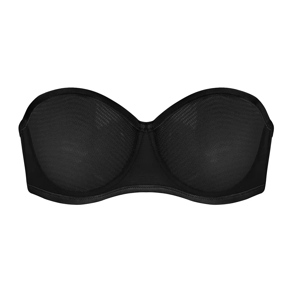 Women's 6-Pack Strapless Minimizer Bra – Convertible Bandeau Underwire Unlined for Large Bust