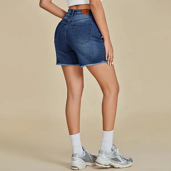 👖 👖Women’s High-Waisted Stretch Denim Shorts