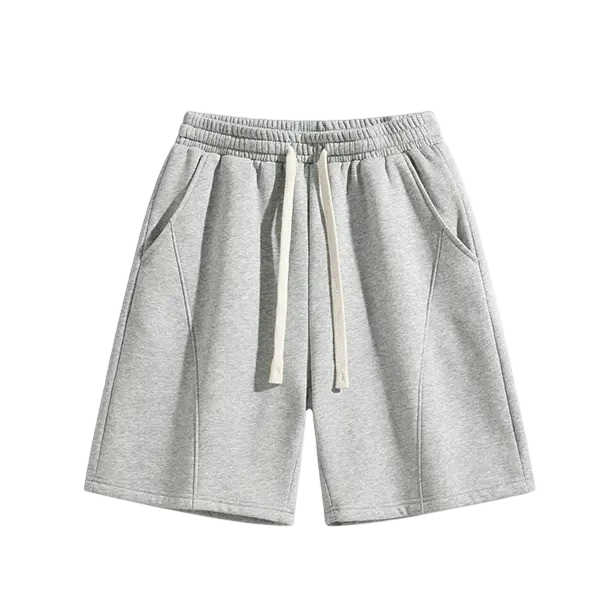 Unisex Vintage Washed Casual Shorts – Lightweight Breathable Streetwear Shorts