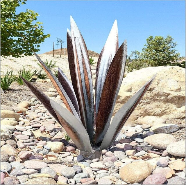 Anti rust Metal Tequila Agave Plant