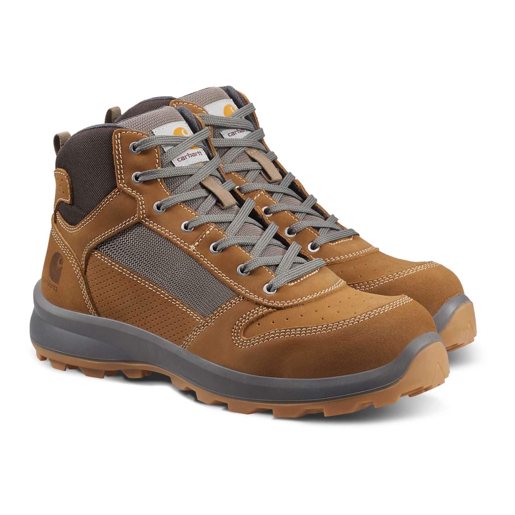 CHT Special Offer Michigan Work Boots F700909 Pack - Michigan S1P Composite Safety Toe Mid-Cut Sneaker Work Boots + 3 Pack CHT Socks
