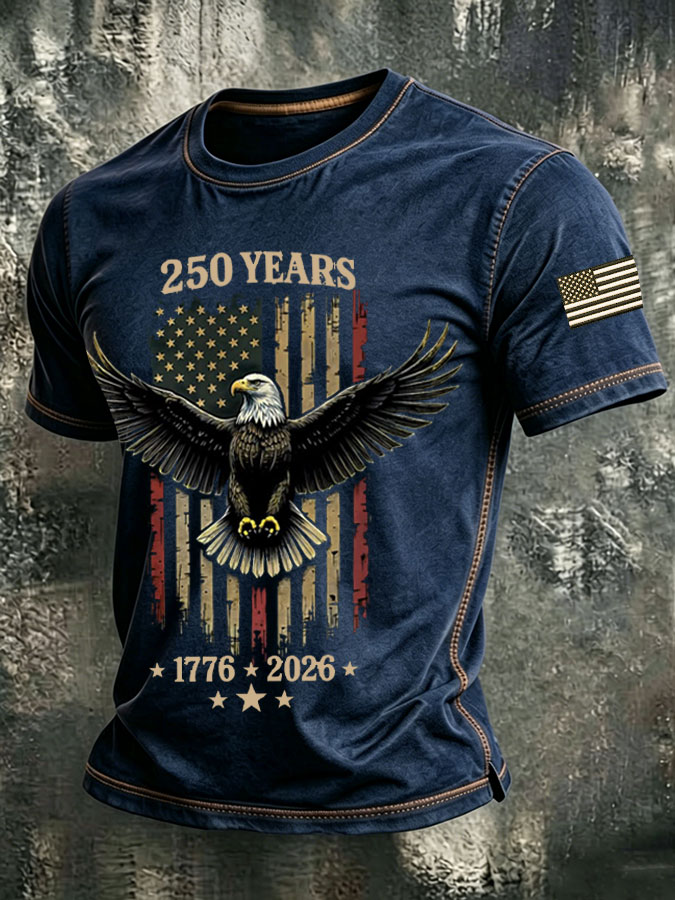 Men'S American Eagle Printed Casual T-Shirt