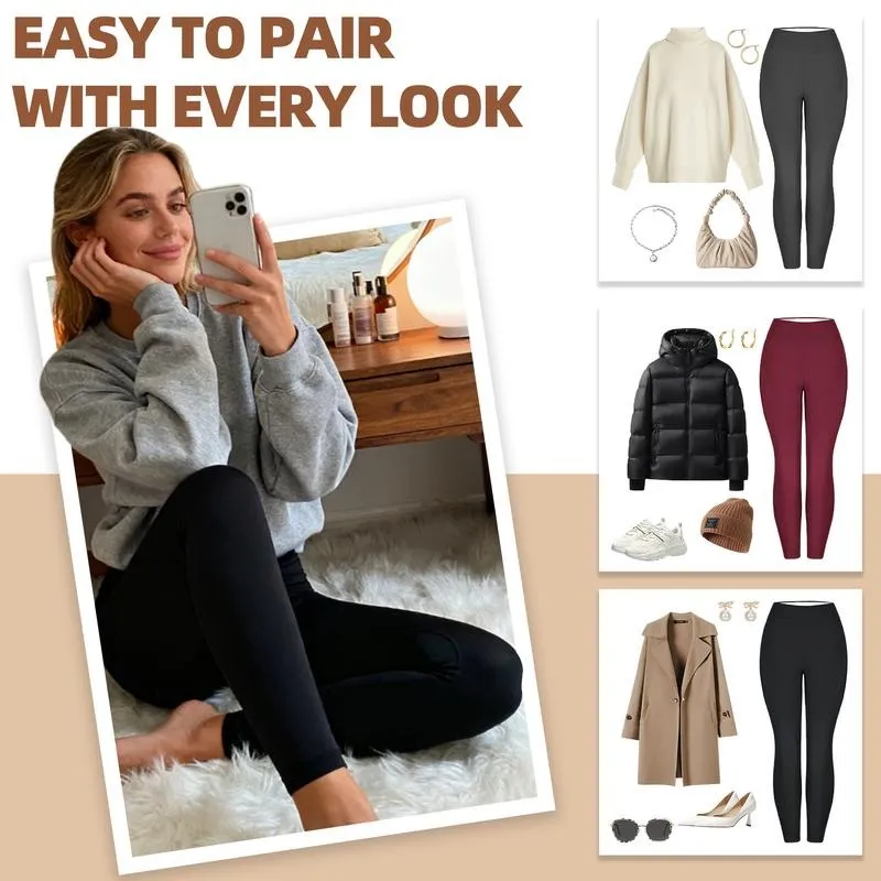 Winter Thick Warm FLeece Lined Leggings