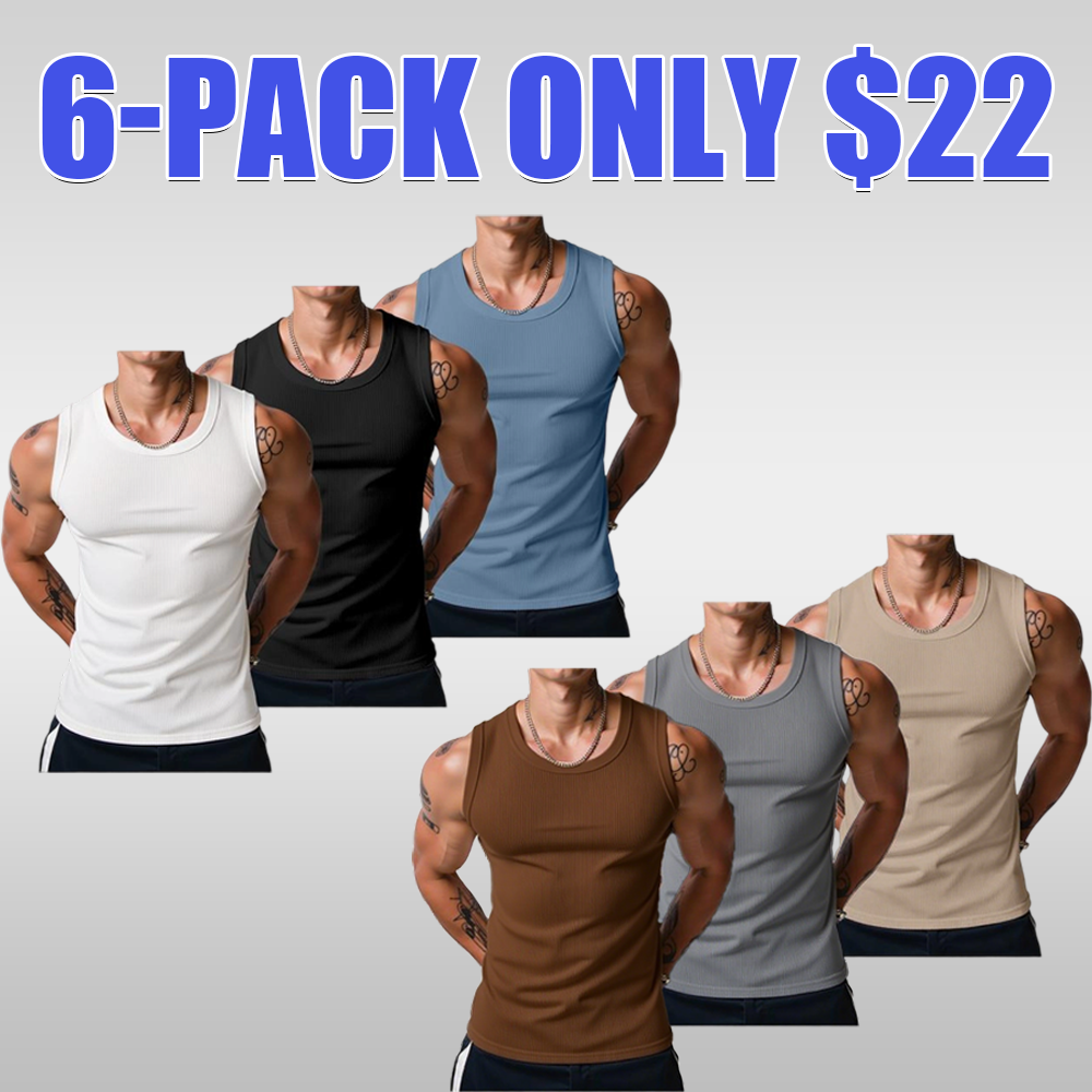 Sleeveless Tank Top Men's Summer Sports Clothing Workout Sports Muscle Shirt