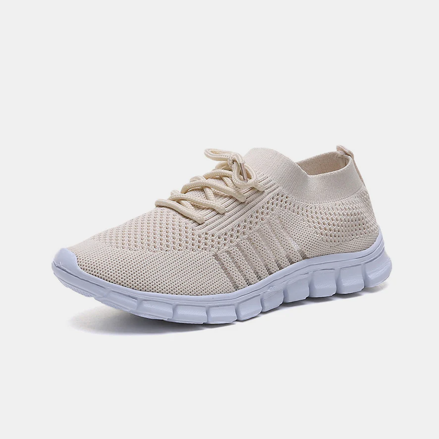 Breathable Mesh Lace Up Sneakers (multiple color options)