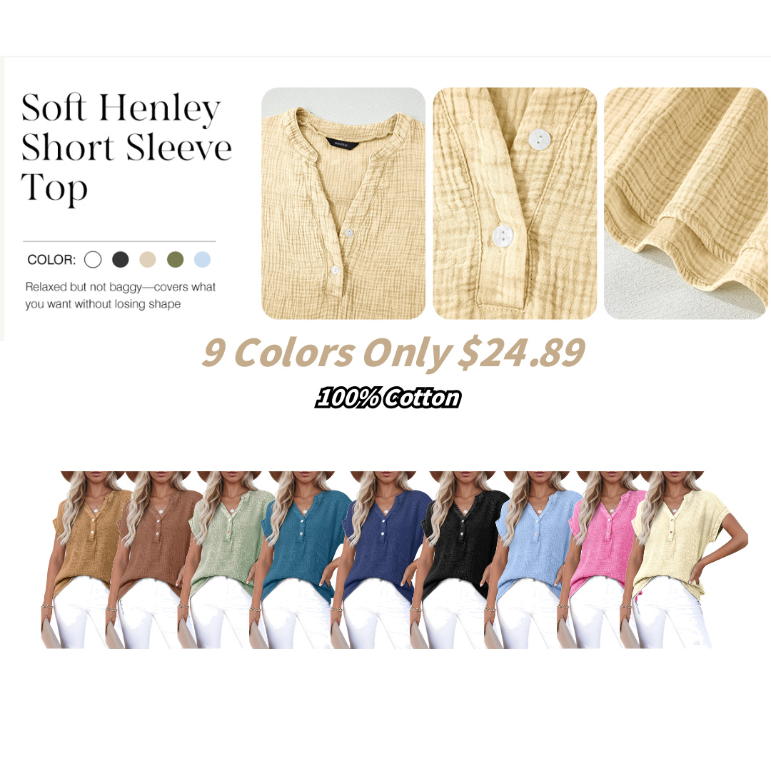 Mother's Day Sale💕Women's Summer 2026 Boho Tops