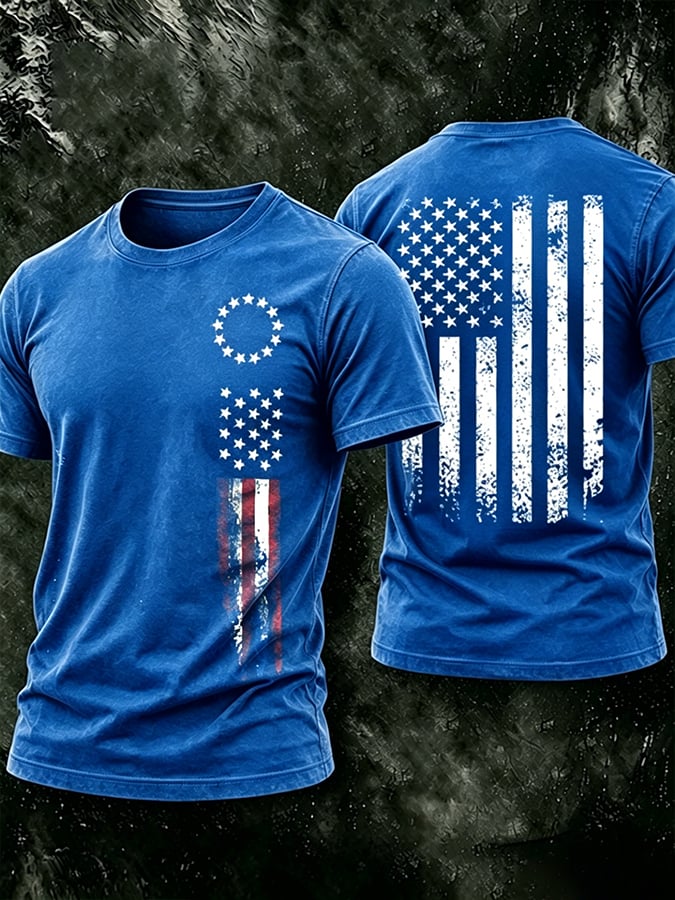 Men's USA 1776-2026 Freedom Printed  Shirt