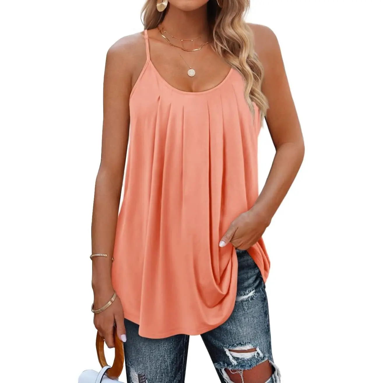 Summer SwimWeek Tank Tops for Women Vacation Outfits 2026 Fashion Trendy Clothes