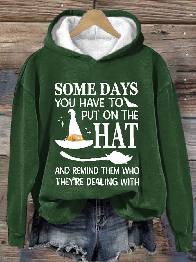 Women's Casual Print Hoodie Long Sleeve Sweatshirt
