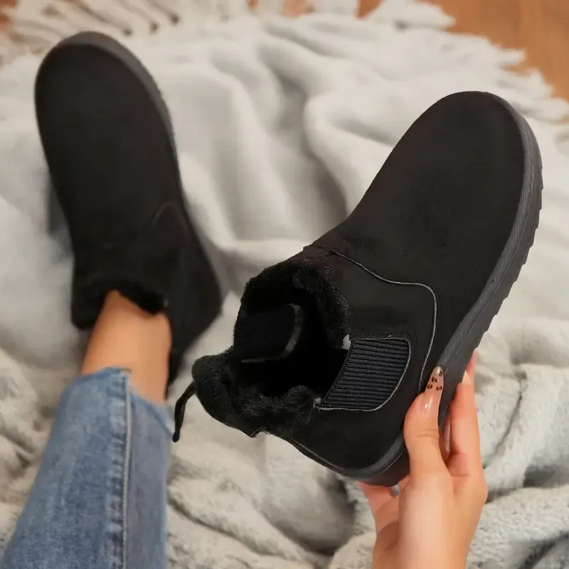 Women's Thick Soled Winter Snow Boots