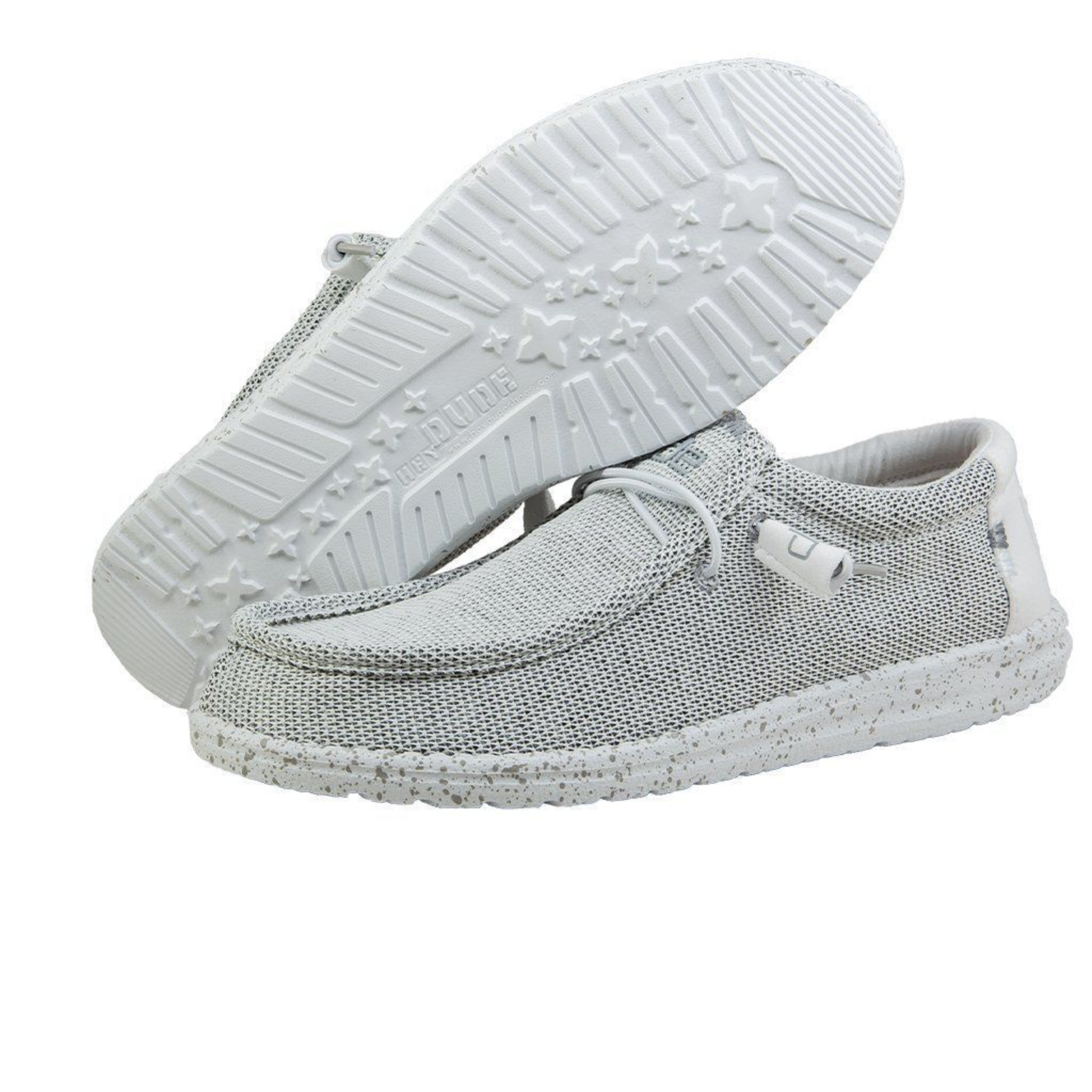 DUDE MEN'S WALLY SOX STONE WHITE - 400191KA